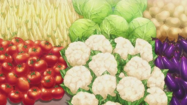 Овощи и фрукты арт