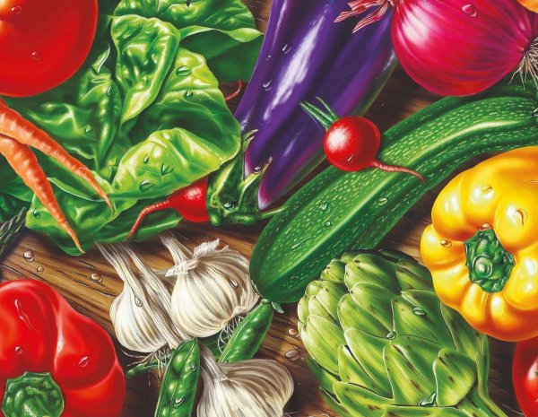 Овощи арты