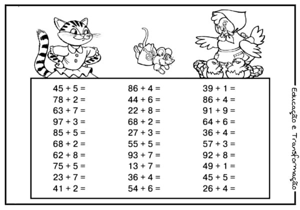 Устный счет сложение и вычитание в пределах 100
