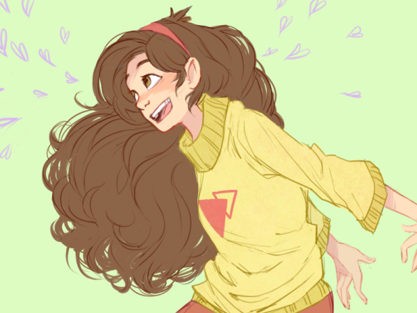 Мейбл из Гравити Фолз человек