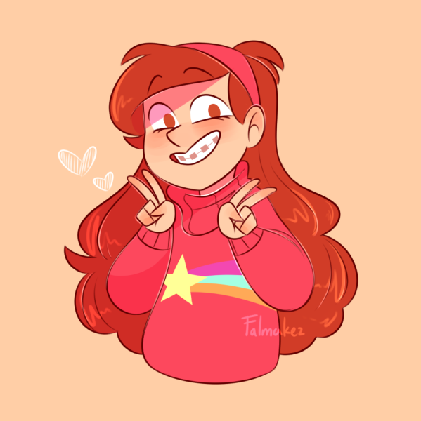 Эстетика Гравити Фолз Мейбл