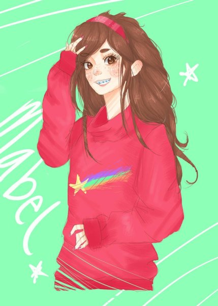 Мейбл аниме взрослая