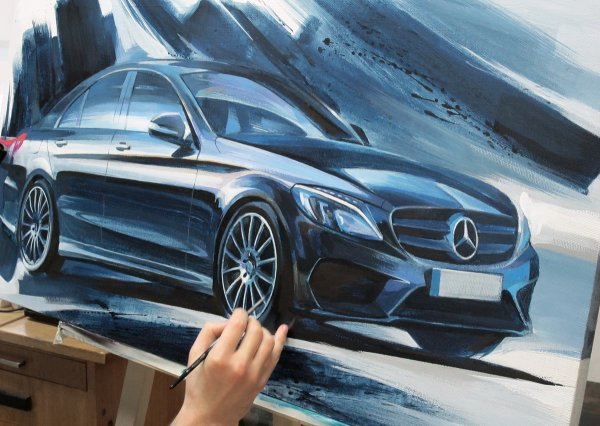 Картина Мерседес