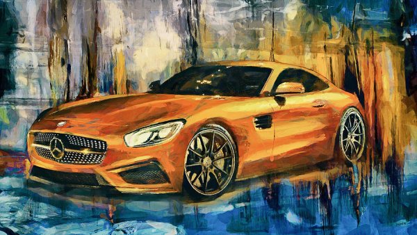 Картина КРУТЫХ тачек