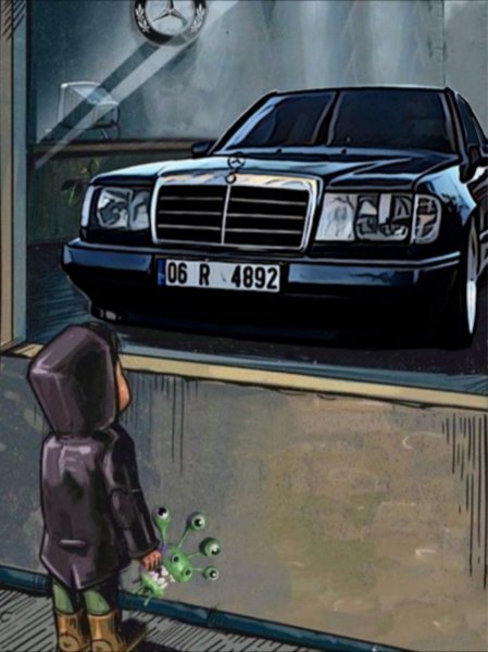 Mercedes Benz w124 Art
