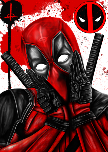 Дэдпул Марвел арт
