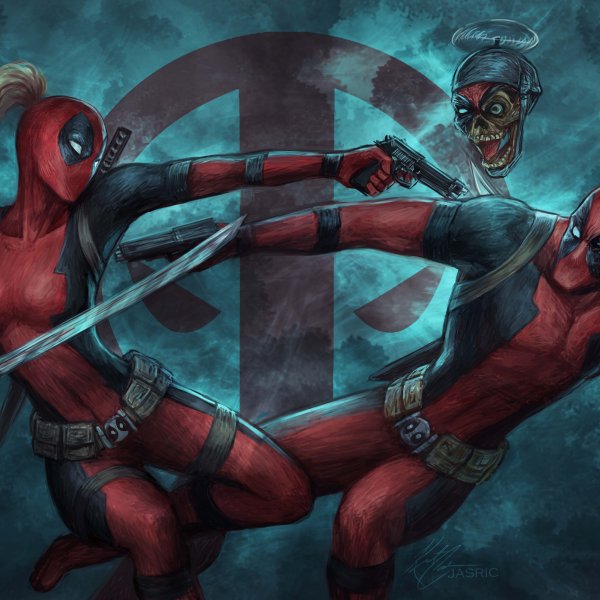 Дэдпул Марвел арт