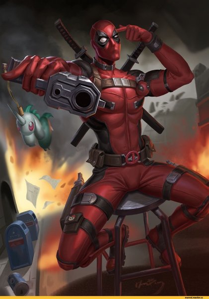 Дэдпул арт