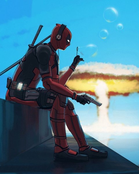 Chibi Derek Laufman Марвел