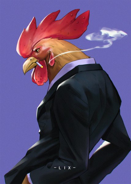 Петушок человек