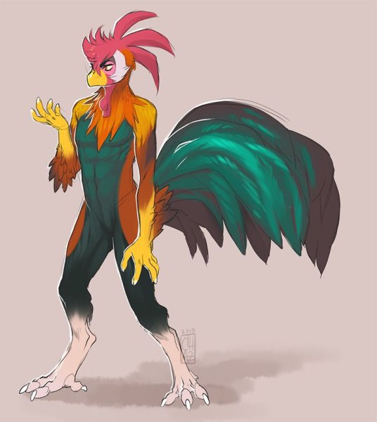 Антропоморфные птицы