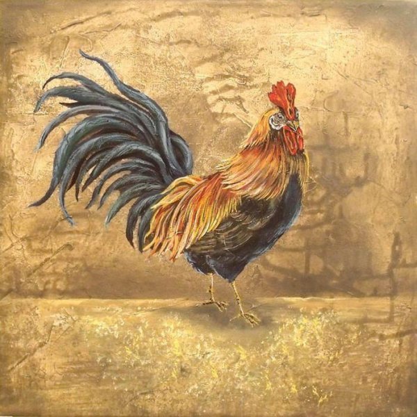 Петушок для декупажа