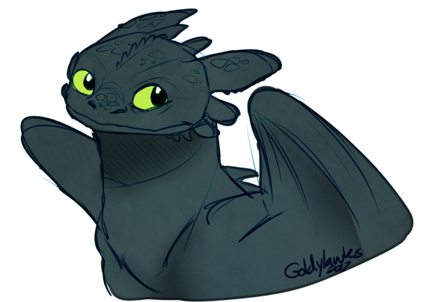 Беззубик сбоку