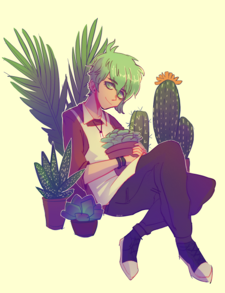 Данганронпа Рантаро арт