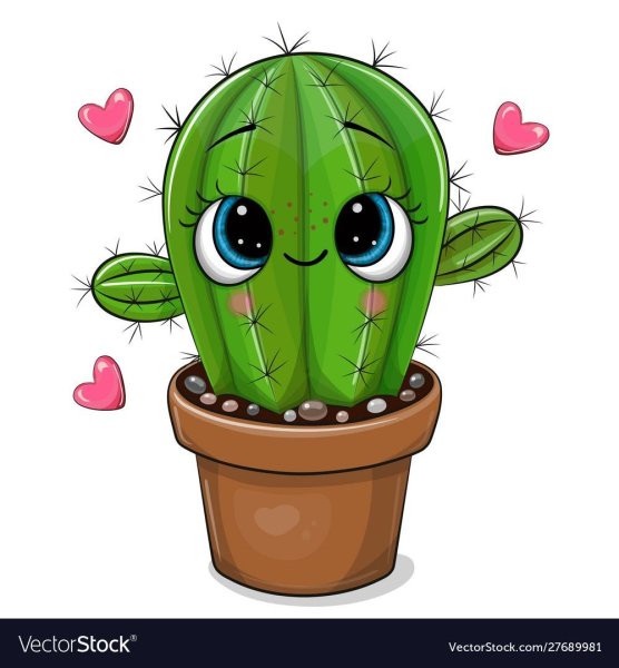 Кактусы с глазами арты