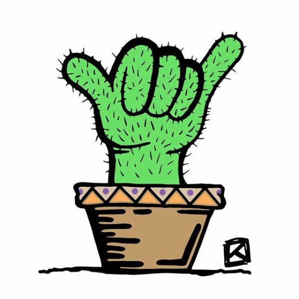 Кактус арты