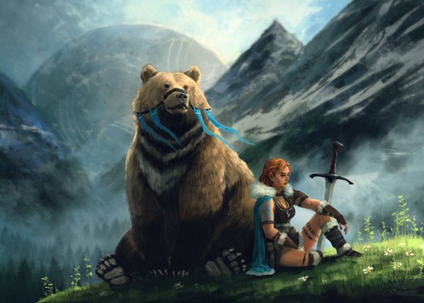 Медведь фэнтези