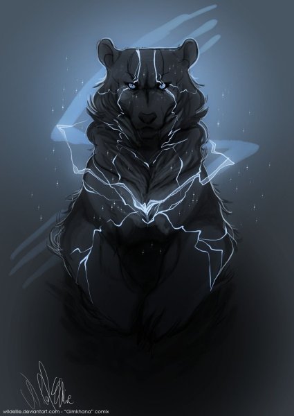 Дух медведя арт