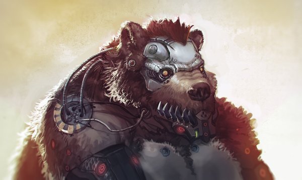 Механический медведь