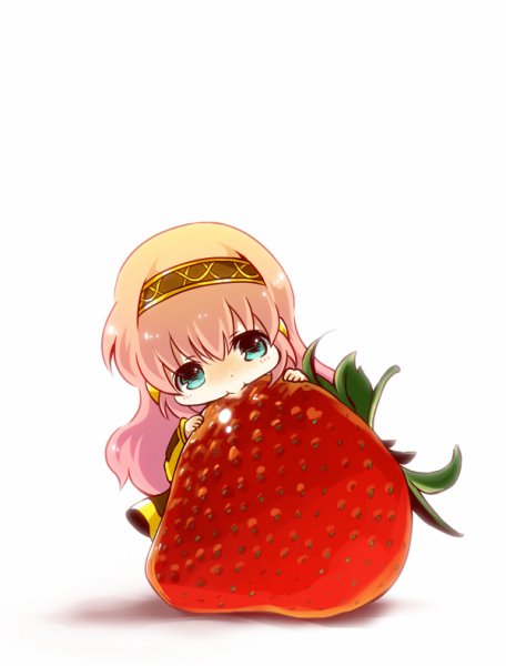 Клубника арт аниме