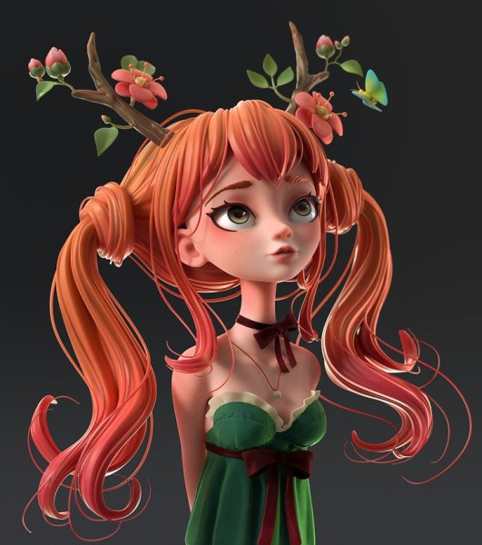 3д персонажи