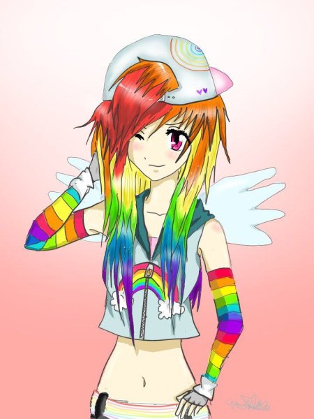 Рейнбоу Дэш эмо