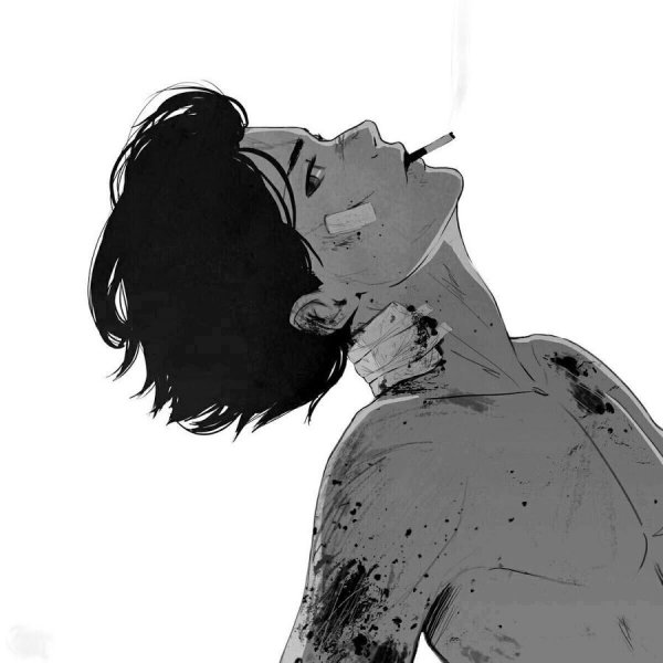 Аниме Эстетика депрессия парней