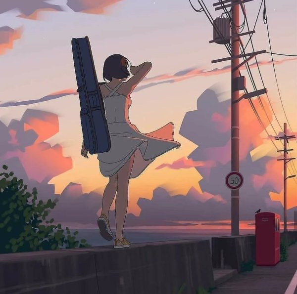 Эстетика в стиле аниме