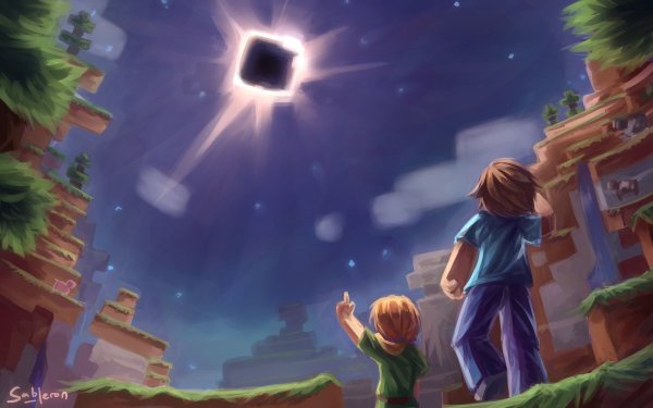 Красивые арты по майнкрафту