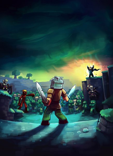 Картинки майнкрафт на рабочий стол