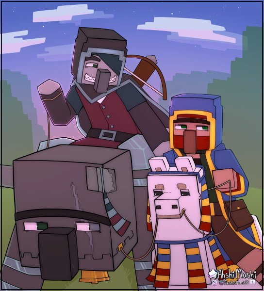 Бродячий торгов ц майнкрафт