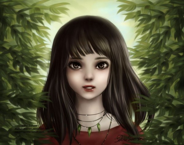 Девочка арт