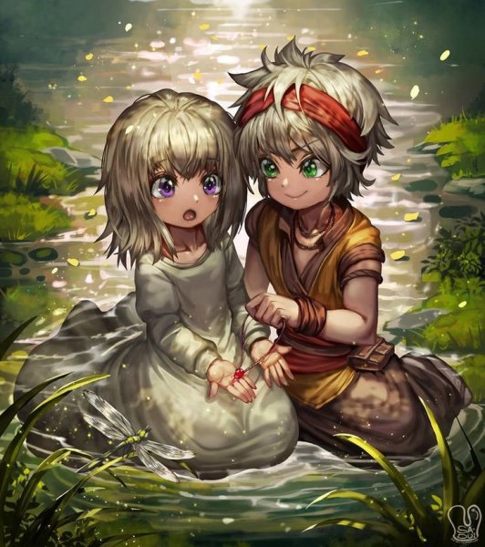 Мальчик и девочка фэнтези