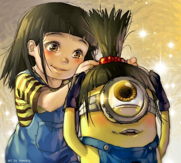 Гадкий я аниме Агнес