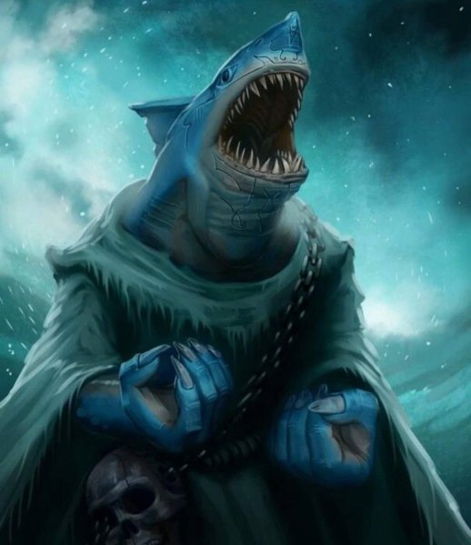 Акула чудовище