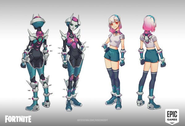 Концепт арт ФОРТНАЙТ