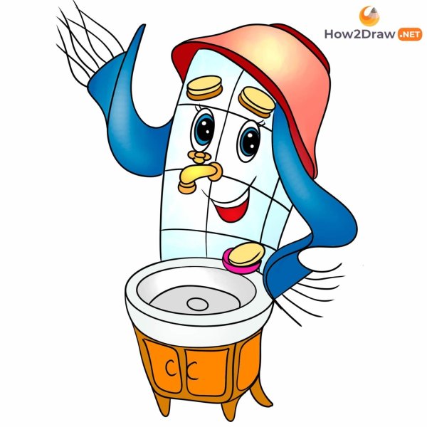 Сказочные герои Мойдодыр