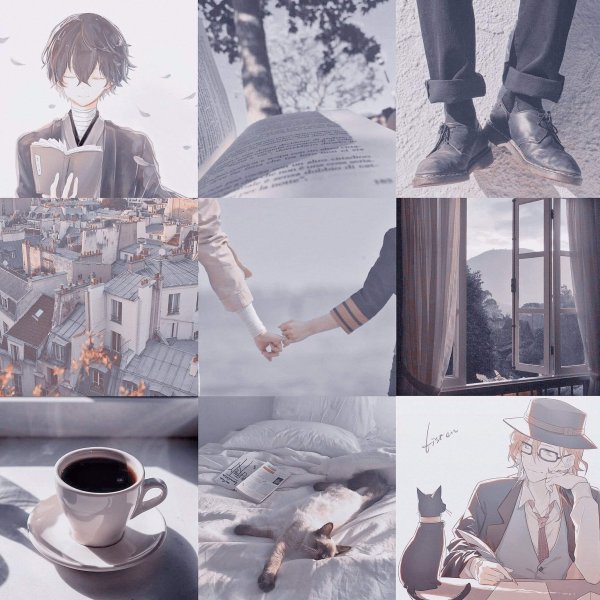 Дадзай Осаму Эстетика коллаж