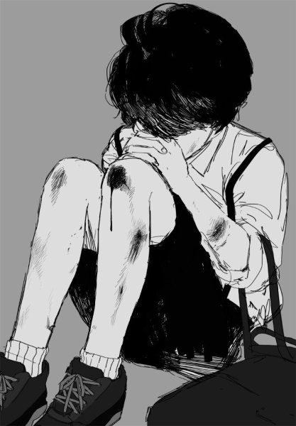 Грустная Эстетика аниме