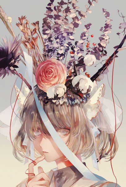 Аниме цветы