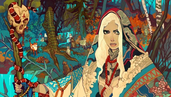 ARTSTATION баба Яга