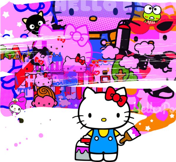 Хеллоу Китти hello Kitty арт