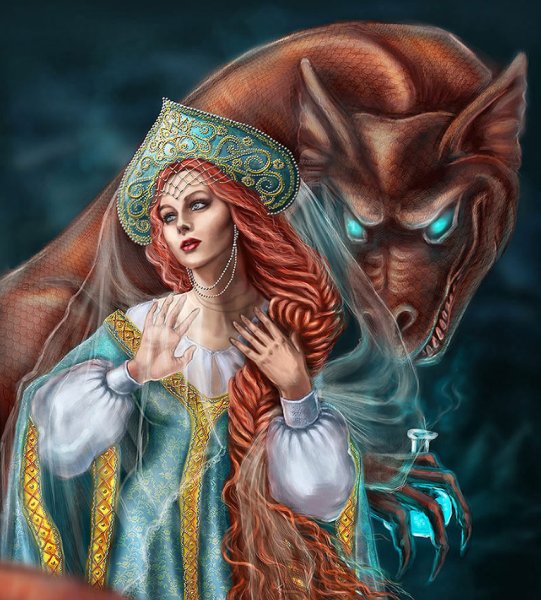 Василиса Премудрая Славянская мифология