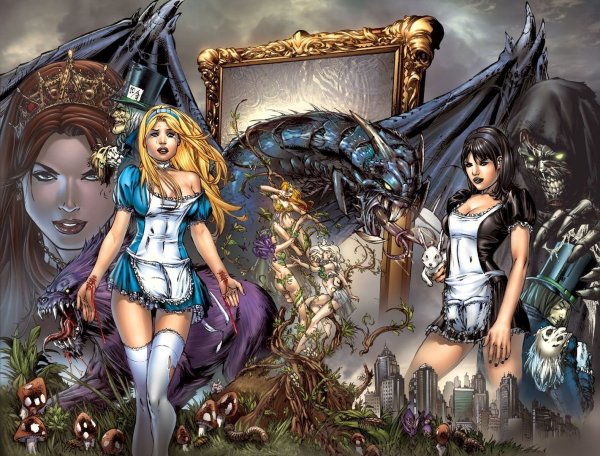 Grimm Fairy Tales Алиса