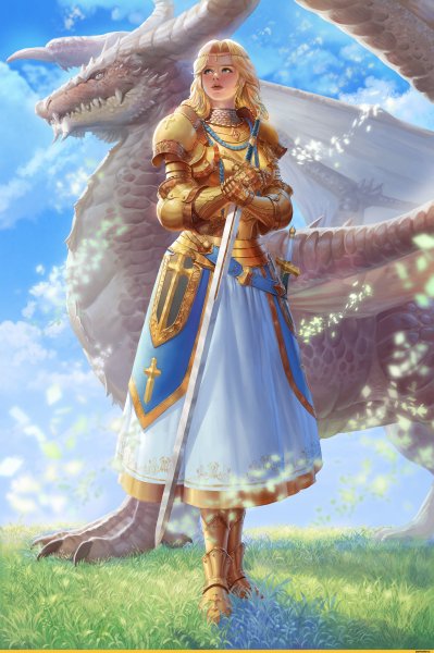 Богатырша Василиса Микулишна фэнтези