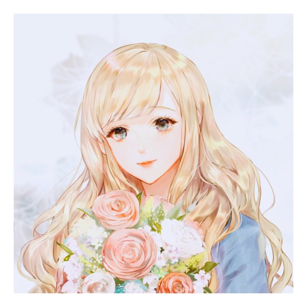 Милая девушка арт