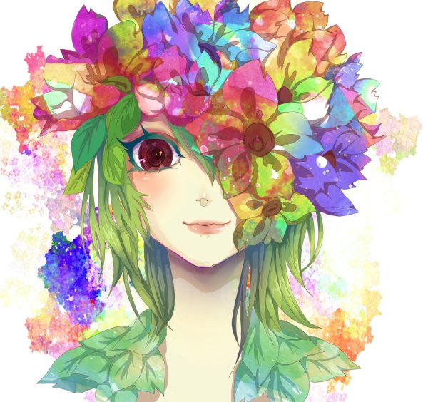 Аниме цветы