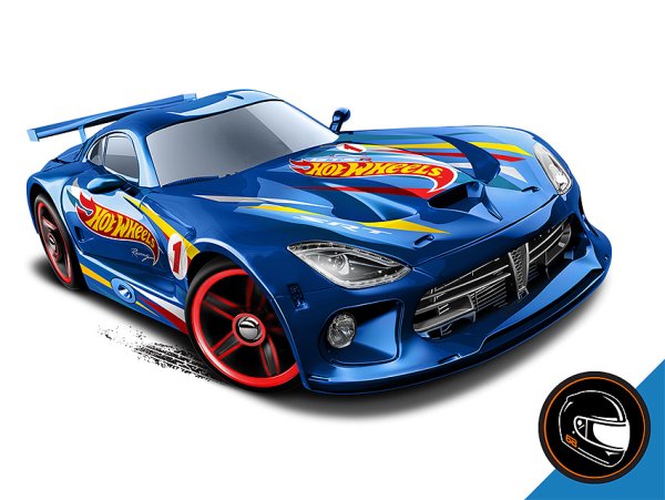 Srt Viper GTS R хот Вилс