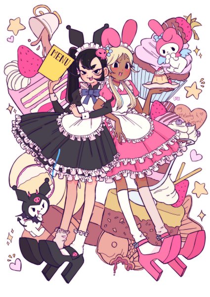 Kuromi и Мелоди