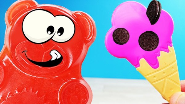 Познаватель и ЖЕЛЕЙНЫЙ медведь Валера